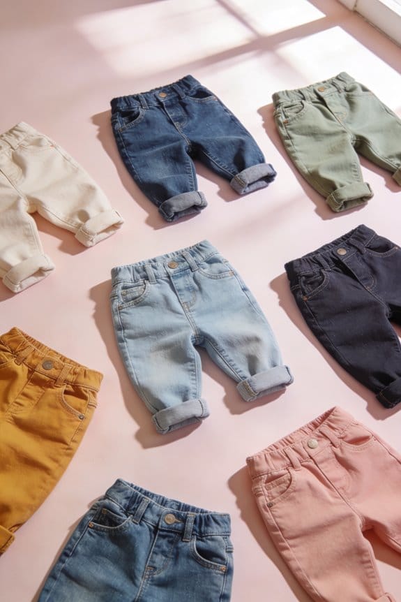 adorable and comfortable baby jeans