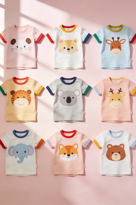 adorable baby animal shirts