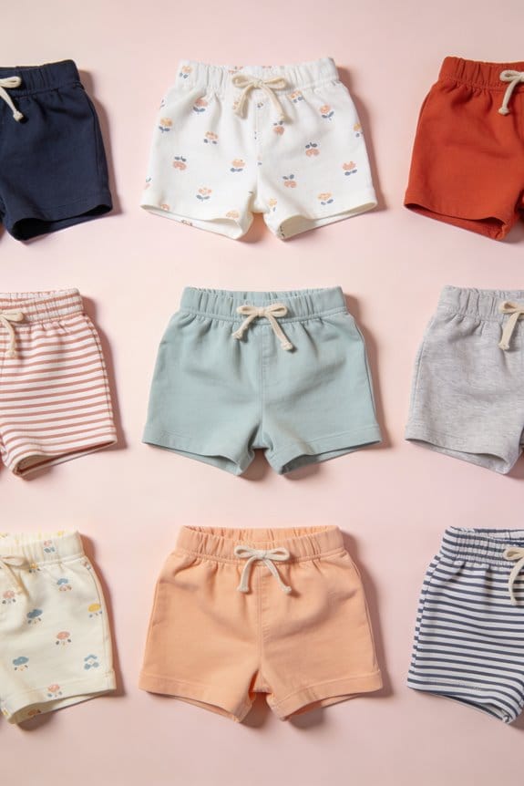 adorable comfy baby shorts