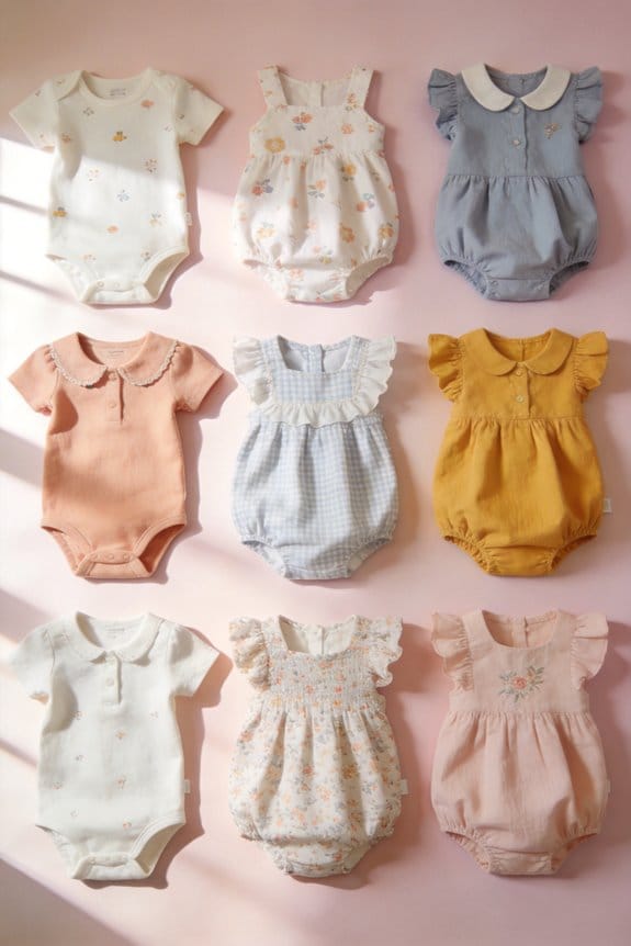 adorable infant photo outfits