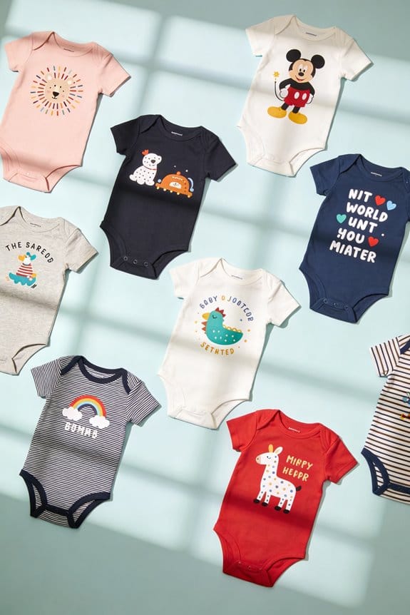 adorable statement baby bodysuits