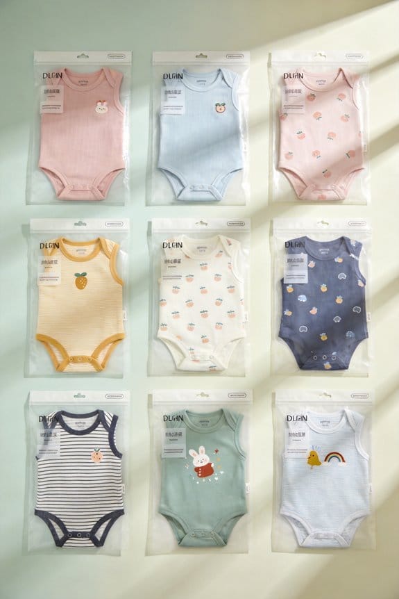 adorable stylish baby bodysuits