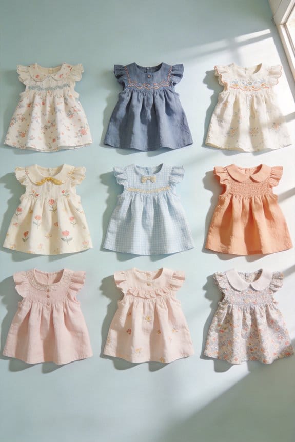 adorable stylish baby dresses