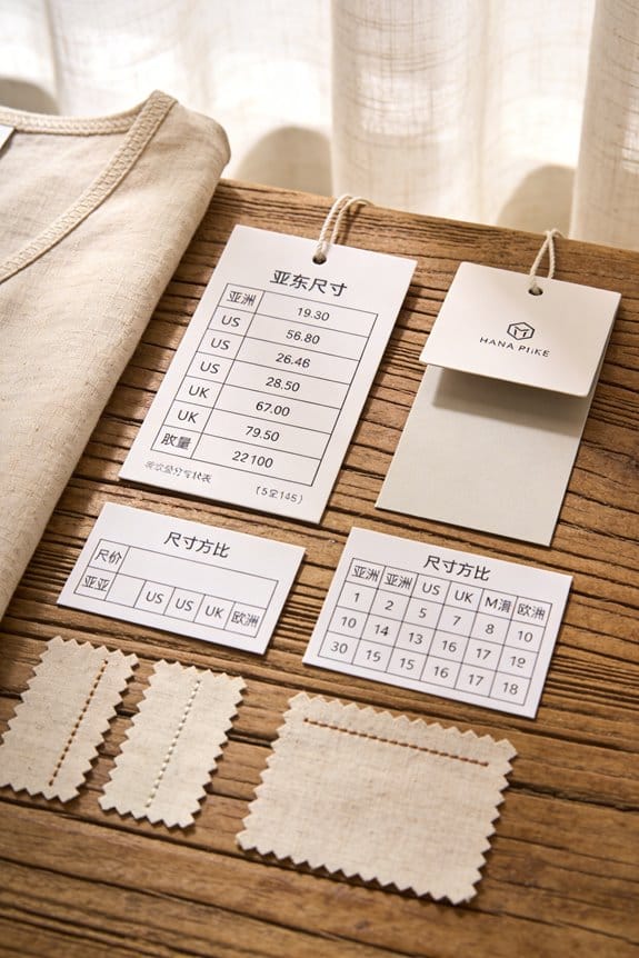 asian clothing size adjustments