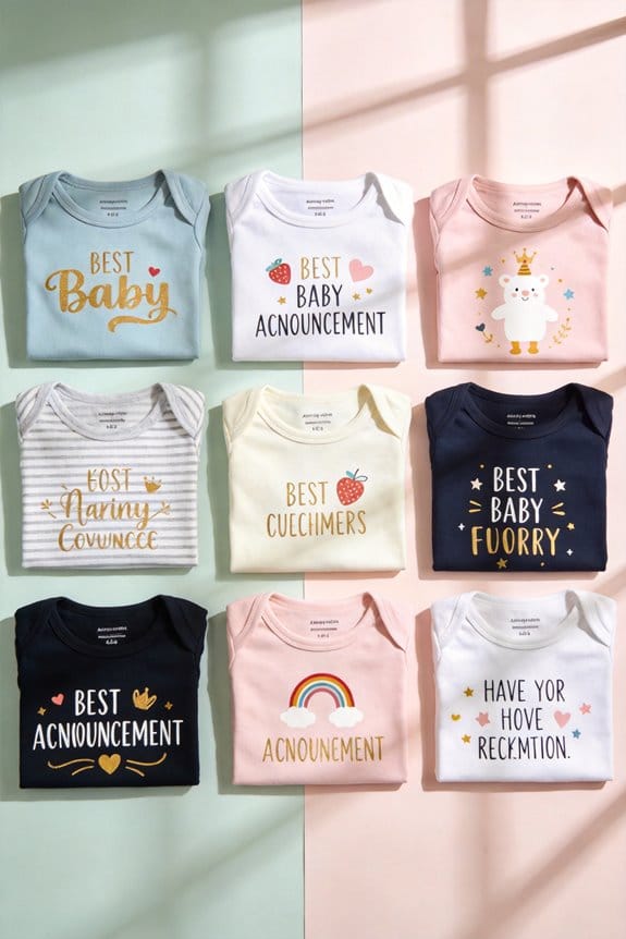 baby announcement shirt ideas