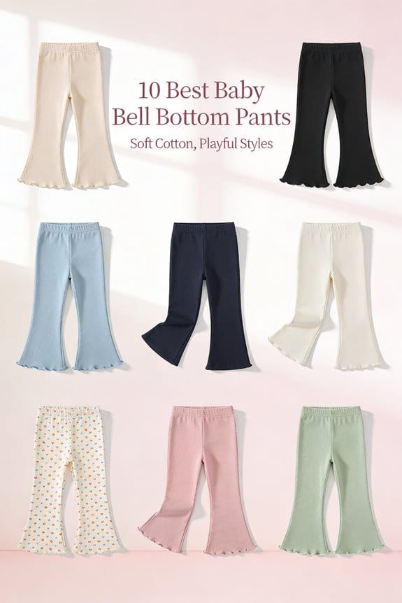 baby bell bottom pants