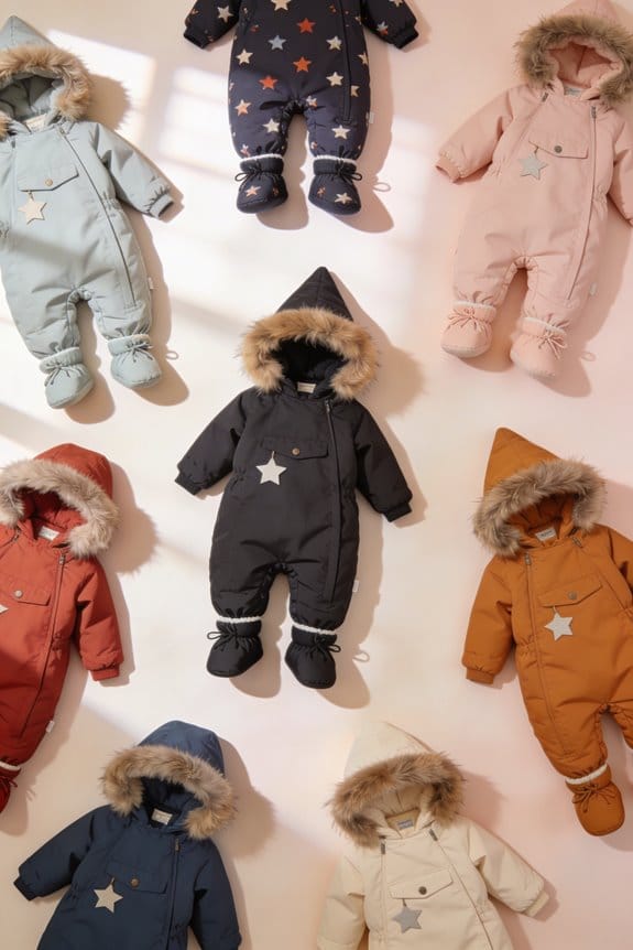 baby snowsuits for winter