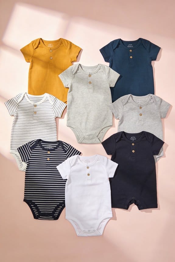 boys cotton rompers selection