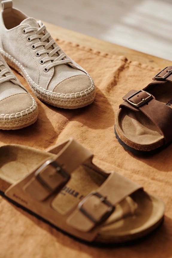 comfortable breathable summer footwear
