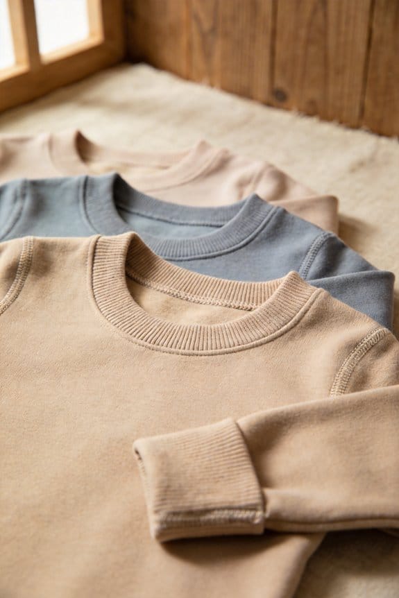 comfortable layered clothing choices