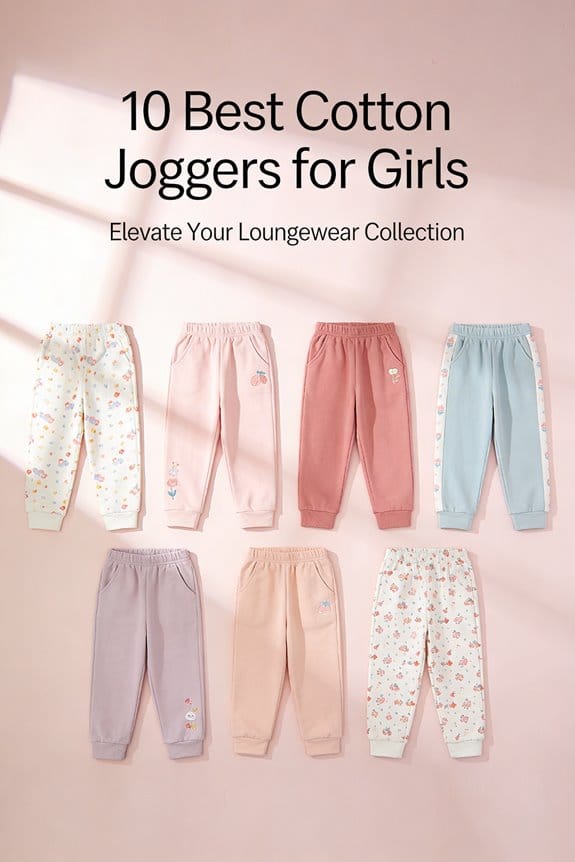 comfortable stylish cotton joggers