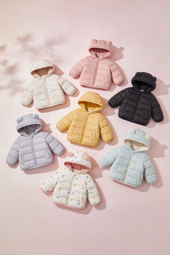 cozy and cute baby coats