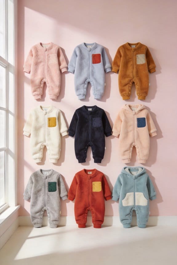cozy and stylish infant apparel
