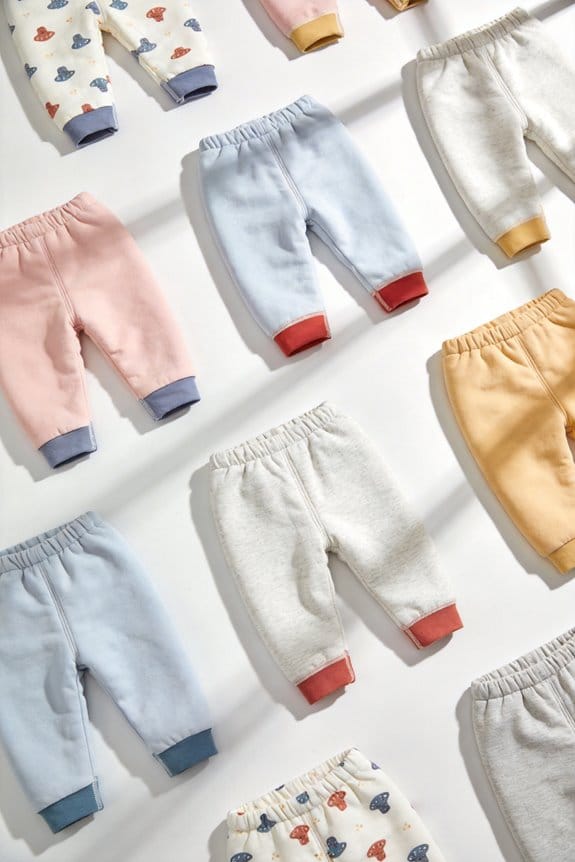 cozy baby lined pants
