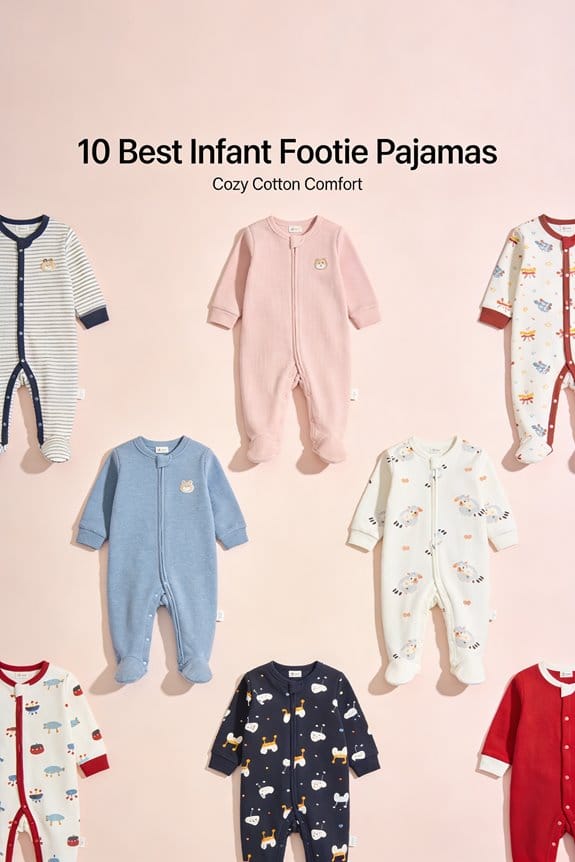 cozy infant footie pajamas