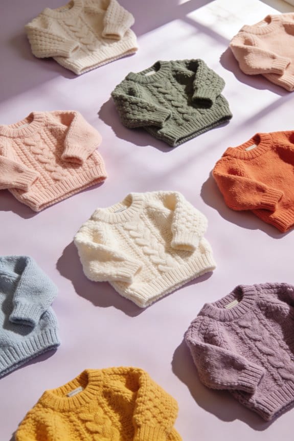 cozy knit sweaters infants