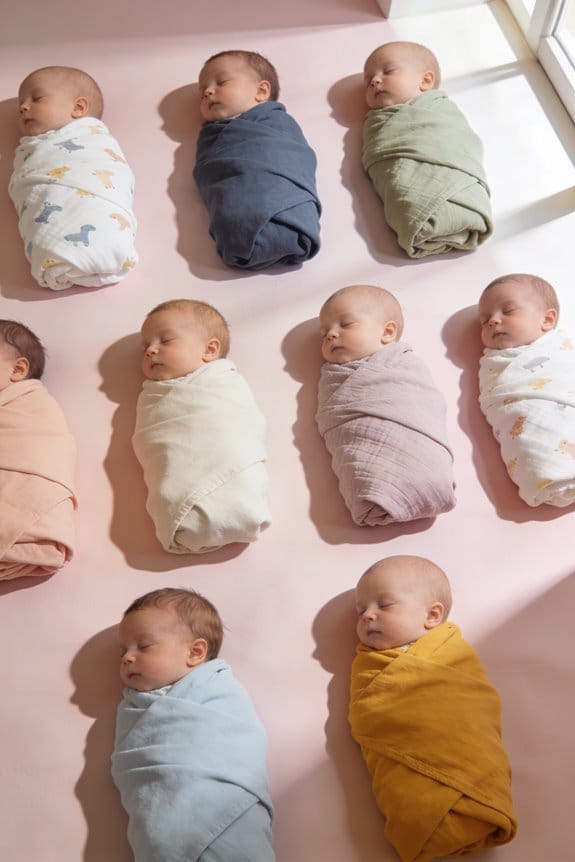 cozy organic baby swaddles