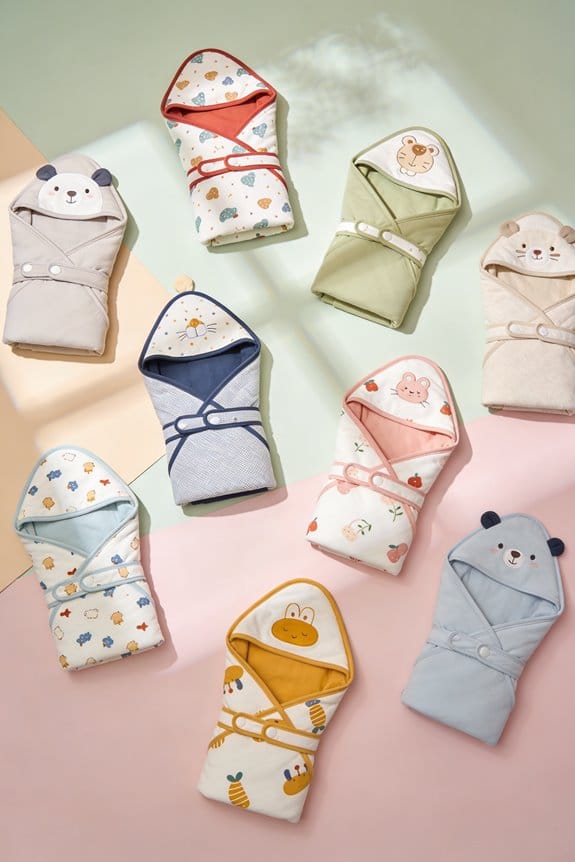 cozy stylish baby blankets
