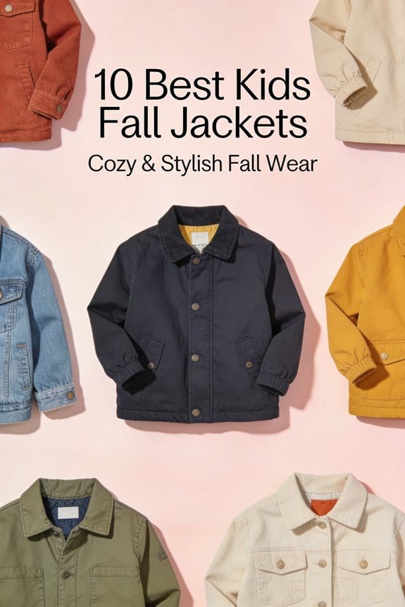 cozy stylish kids jackets