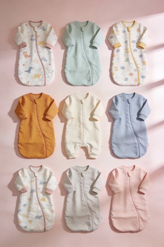 cozy summer sleep sacks