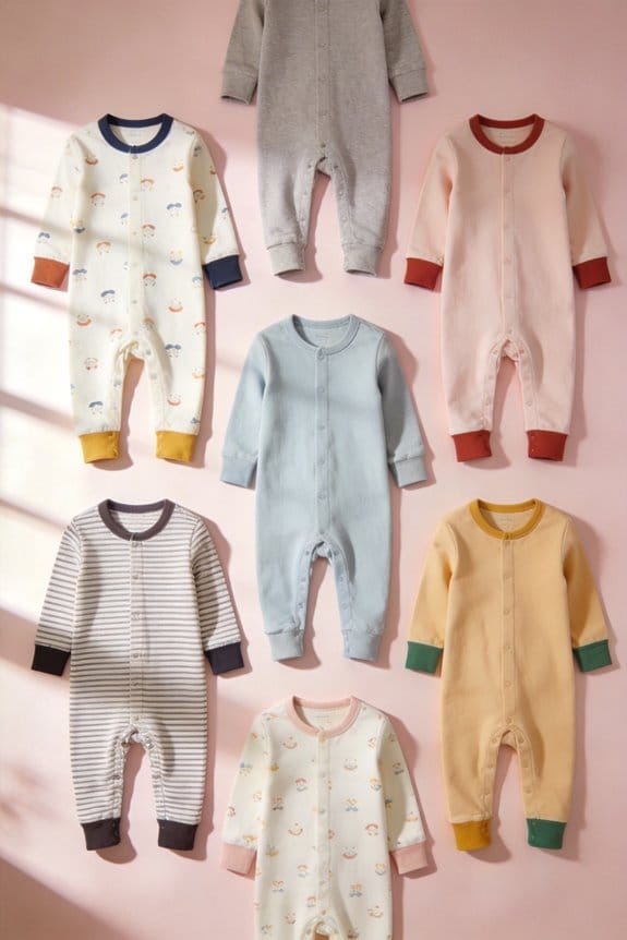 cozy thermal pajamas for babies