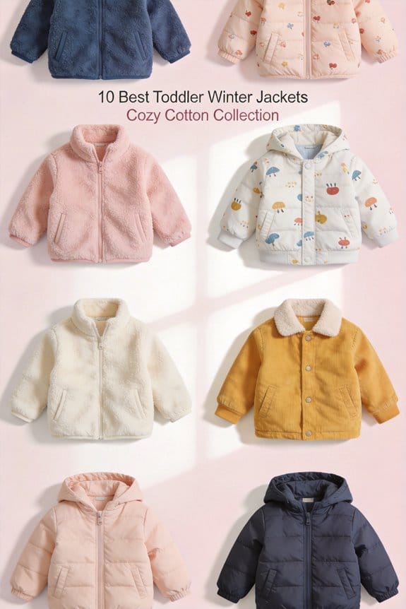 cozy toddler winter jackets