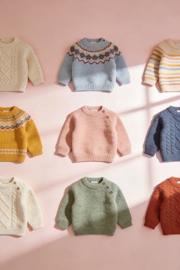 cozy winter sweaters for babies