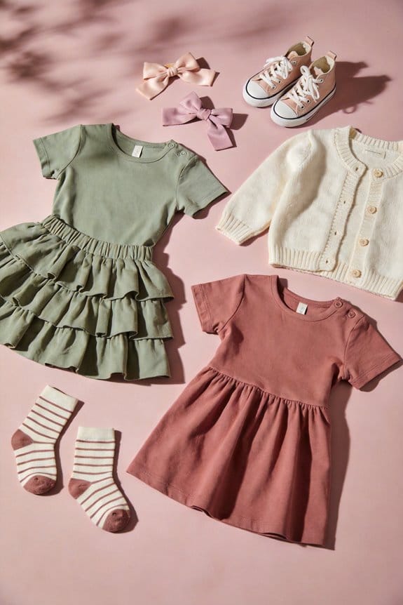 creative sibling outfit coordination