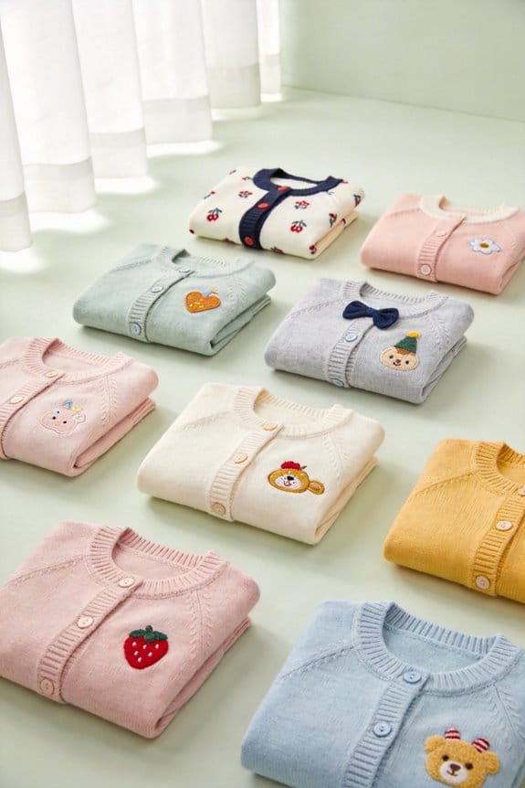 cute baby cardigans options