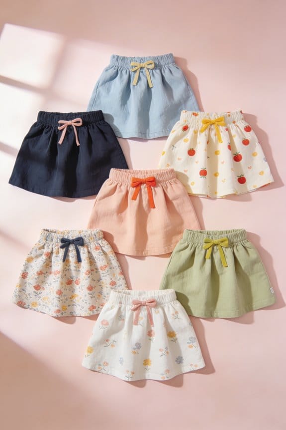 effortless baby skirt styles
