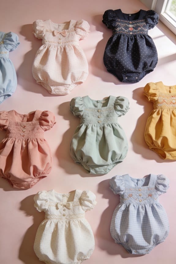 elegant baby bubble dresses
