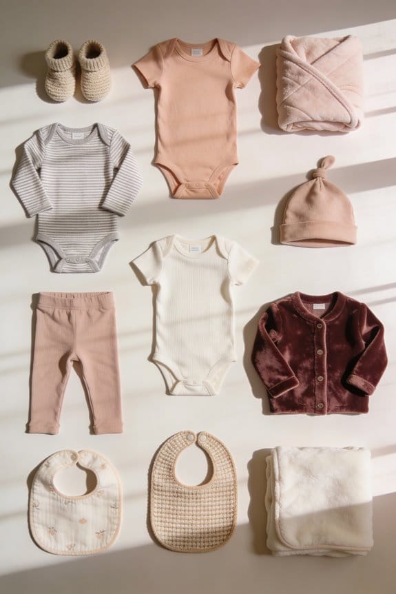 essential baby wardrobe items