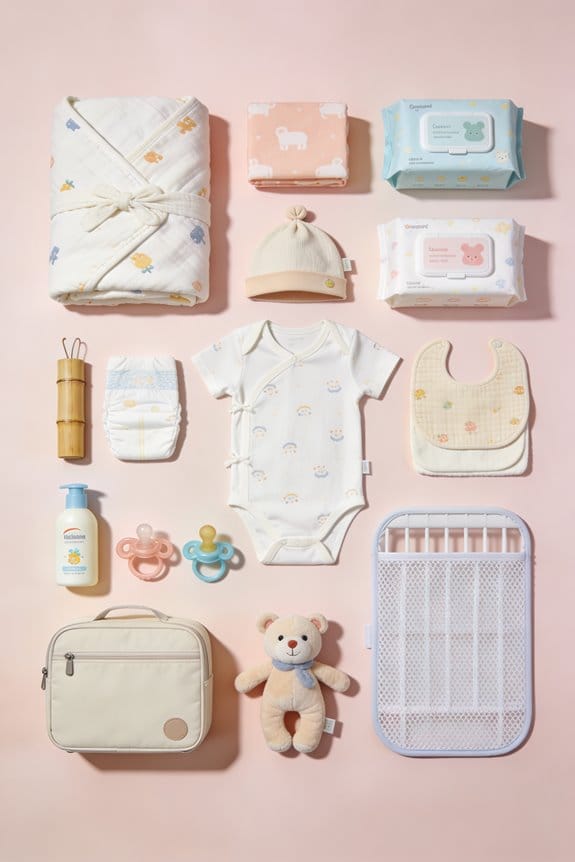 essential newborn hospital items