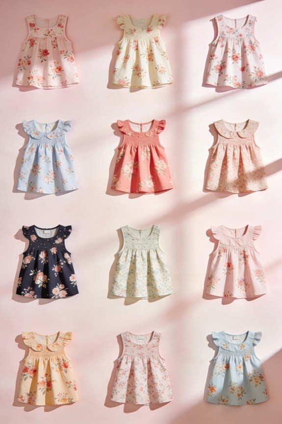 floral vests for girls