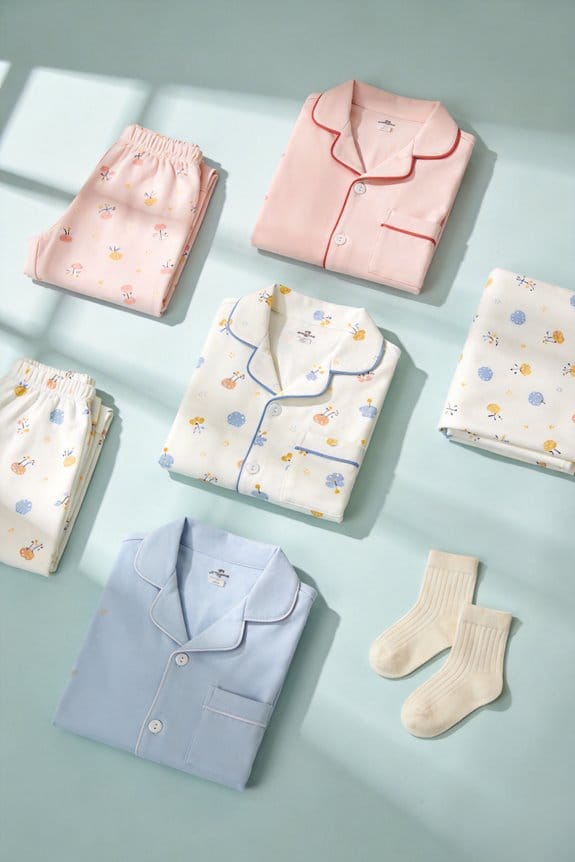 frequent washing of pajamas
