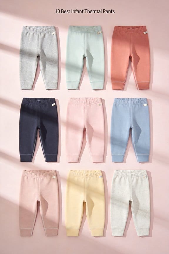 infant thermal pants selection