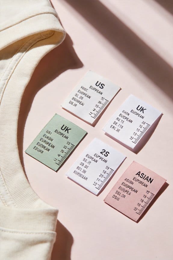 international clothing size comparison