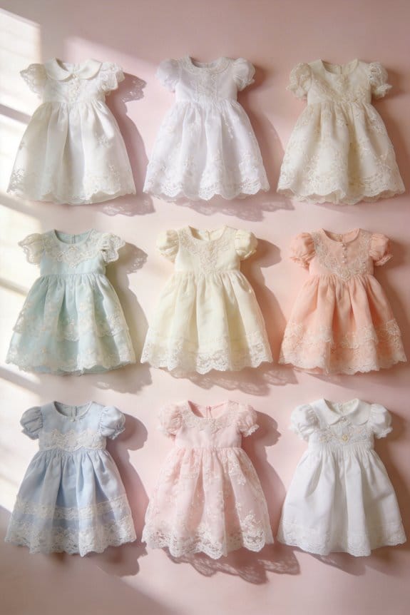 lace christening gowns collection