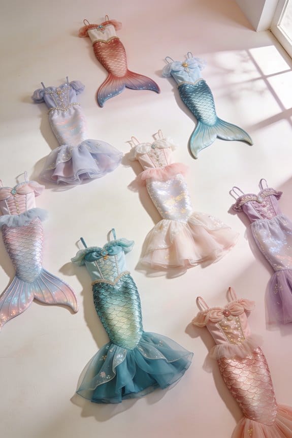 mermaid dresses for girls