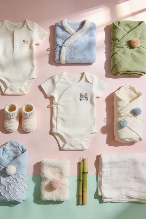 organic newborn baby sets