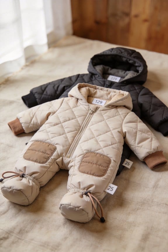 proper snowsuit size selection