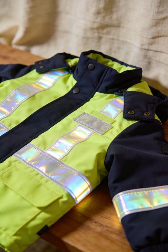 reflective gear enhances visibility