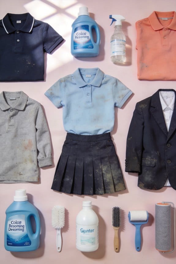 refresh faded uniform colors