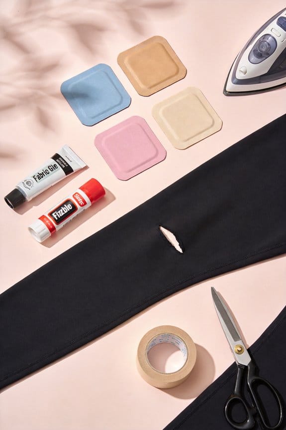repair leggings without sewing