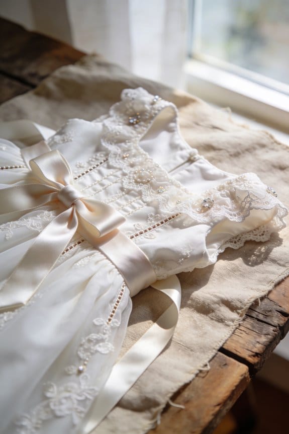 repurpose flower girl dress creatively