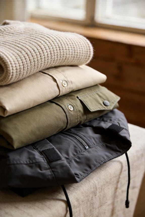 seasonal gender neutral layering tips