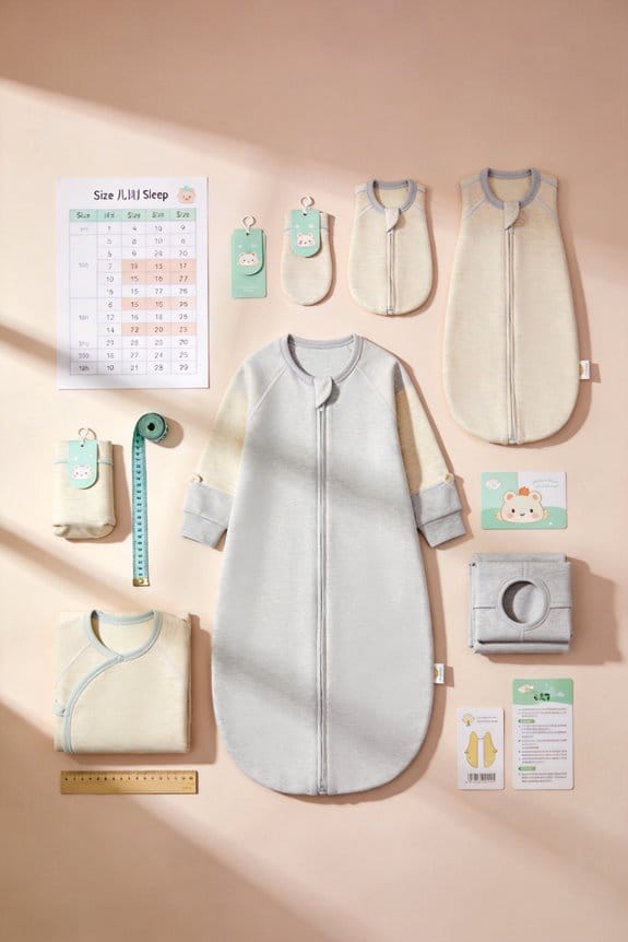 sleep sack size safety
