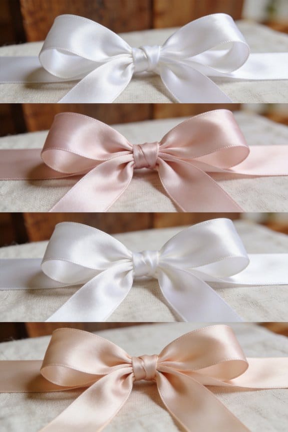 step by step sash bow tying