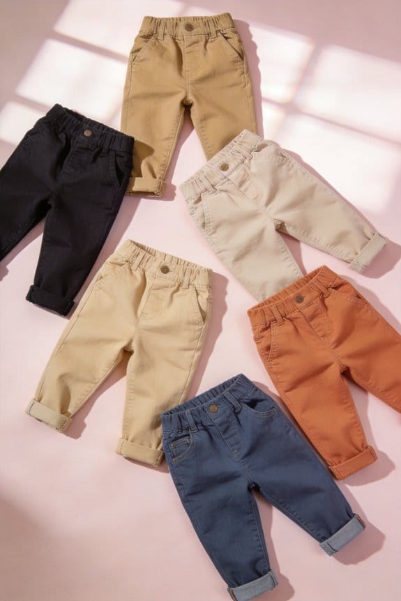 stylish and comfortable baby pants