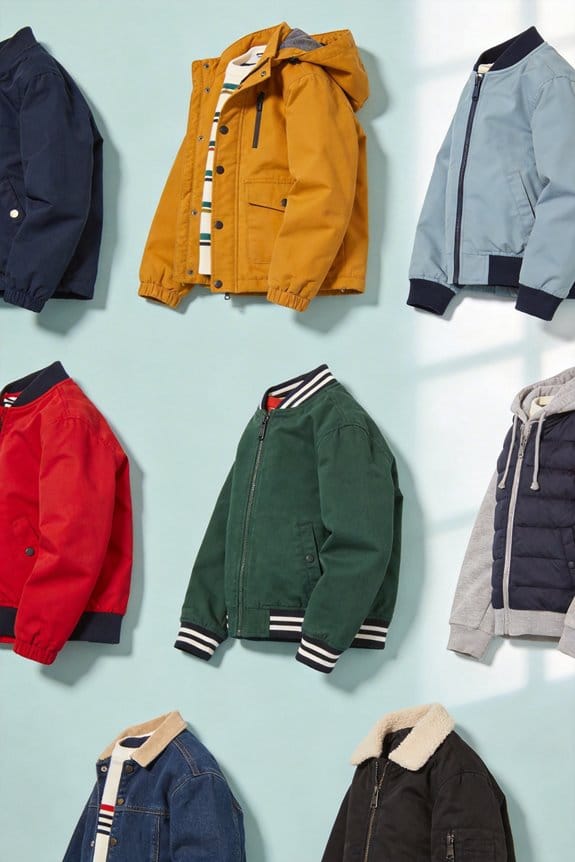stylish and comfortable boys jackets
